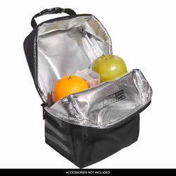 adidas Santiago Lunch Bag  Insulated School Food Container Box  Black Rainbow/3.0  One Size