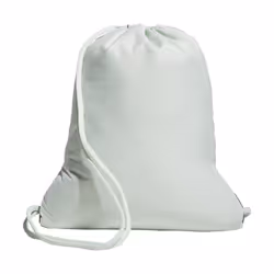adidas Alliance Sackpack Drawstring Backpack Gym Bag  Two Tone White-Clear Onix/Linen Green  One Size