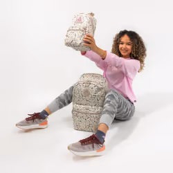 adidas Unisex Santiago Lunch Bag  Insulated School Food Container Box Discontinued  Woodland Floral Chalk White/Wonder Orchid Purple/3.0  One Size