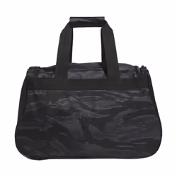 adidas Diablo Small Duffel  Sports Duffle Gym Bags for Men or Women  Essential Camo Black/Black/White  One Size