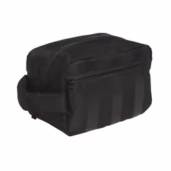 adidas Team Toiletry Kit Travel Shower Bag Black/White/2 One Size