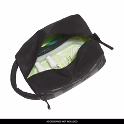 adidas Team Toiletry Kit Travel Shower Bag  Black/White/2  One Size