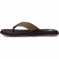 Quiksilver Men's Monkey Wrench 3 Point Sandal  Tan/Solid  14 M US