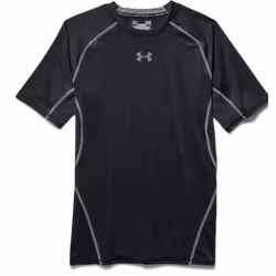 Under Armour HeatGear Armour Male Short sleeve Elastane, Polyester S Black - Additional view 5