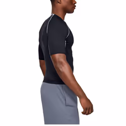 Under Armour HeatGear Armour Male Short sleeve Elastane, Polyester S Black - Additional view 7