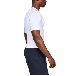 Under Armour HeatGear Armour Male Short sleeve Elastane, Polyester L White - Additional view 7
