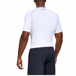 Under Armour HeatGear Armour Male Short sleeve Elastane, Polyester L White - Additional view 8