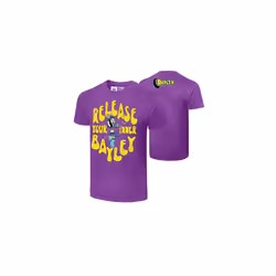 WWE Bayley Release Your Inner Bayley Authentic T-Shirt [Small]