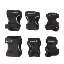 Rollerblade Skate Gear 3 Pack Protective Gear  Knee Pads  Elbow Pads a