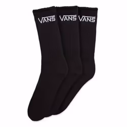Vans Classic Kick, Classic socks, Black, Adult, Male, Lifestyle, Cotton, Spandex, Elastodiene, Nylon, Polyester
