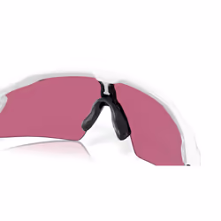 Oakley Radar EV Pitch Sunglasses UV Protection Sports Driving Square Glasses - Field Lenses, Polished White Frame