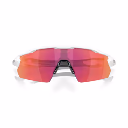 Oakley Radar EV Pitch Sunglasses UV Protection Sports Driving Square Glasses - Field Lenses, Polished White Frame