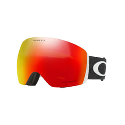 Oakley Flight Deck winter sport goggles Black Unisex Orange Spherical lens