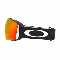 Oakley Flight Deck winter sport goggles Black Unisex Orange Spherical lens - Additional view 4