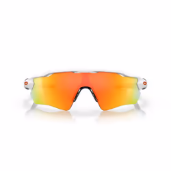 Oakley Radar Ev Path Eyewear Sunglasses Fire Iridium Lenses Polished White Frame