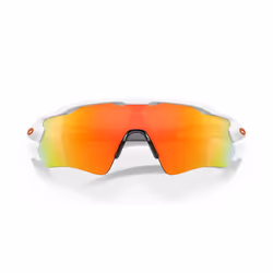 Oakley Radar Ev Path Eyewear Sunglasses Fire Iridium Lenses Polished White Frame