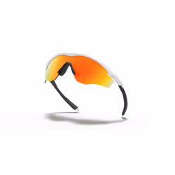 Oakley M2 Frame Xl Eyewear Sunglasses Fire Iridium Lenses Polished White Frame