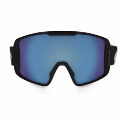 Oakley Line Miner PRIZM, Single lens, Black, Men, Cylindrical(flat) lens, Black, Grey, Light Blue