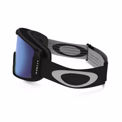 Oakley Line Miner PRIZM winter sport goggles Black Men Light Blue Cylindrical(flat) lens