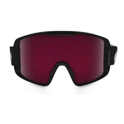 Oakley Line Miner PRIZM winter sport goggles Black Men Pink Cylindrical(flat) lens