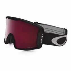 Oakley Line Miner PRIZM winter sport goggles Black Men Pink Cylindrical(flat) lens