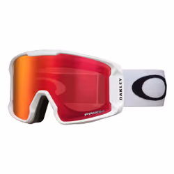 Oakley Line Miner, Double lens, White, Unisex, Cylindrical(flat) lens, Carbonic-x, White