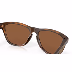 Oakley Frogskins Sunglasses Tungsten Lenses Matte Tortoise Stylish Frame Driving - Additional view 4