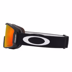 Oakley Line Miner winter sport goggles Black Unisex Orange, Rose Cylindrical(flat) lens - Additional view 4