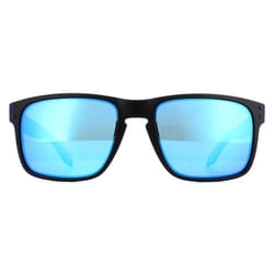 Oakley Sunglasses Holbrook OO9102-H0 Black Prizmatic Prizm Sapphire Polarized