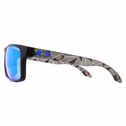 Oakley Sunglasses Holbrook OO9102-H0 Black Prizmatic Prizm Sapphire Polarized