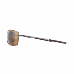 Oakley Sunglasses Square Wire OO4075-14 Tungsten Prizm Tungston Polarized