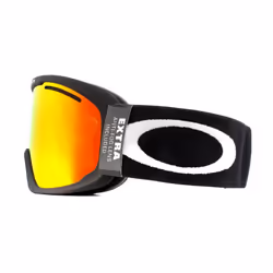 Oakley Ski Goggles O Frame 2 Pro XL OO7112-01 Matte Black Fire Iridium Persimmon