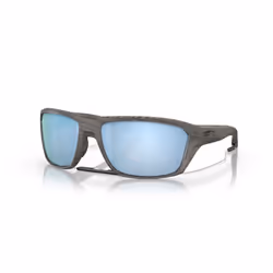 Oakley Split Shot Eyewear Sunglasses Deep Water Polarized Lenses Woodgrain Frame