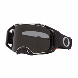 Oakley Airbrake MX Goggles Tuff Blocks Black Gunmetal w Dark Grey