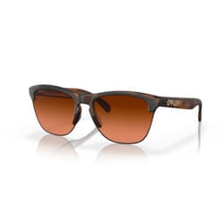 Oakley Frogskins Lite Sports Sunglasses Square Stylish Driving Frame Glasses - Brown Gradient Lenses, Matte Brown Tortoise Frame