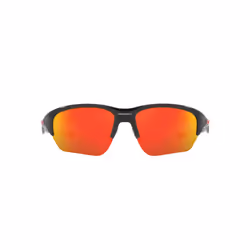 Oakley Mens OO9363 Flak Beta Polarized Rectangular Sunglasses Polishe