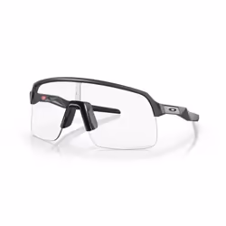Oakley Sutro Lite, Adult, Unisex, Shield, Half rim, Black, Black