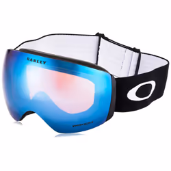 Oakley Flight Deck Black with Sapphire & Prizm Clear Large