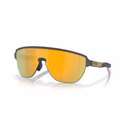 Oakley Corridor Sunglasses Sports Cycling Driving Square Eye Wear Frame Glasses - 24k Iridium Lenses, Matte Carbon Frame