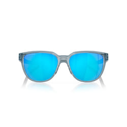 Oakley Actuator Sunglasses Sports Driving Cycling Polarized Square Frame Glasses - Sapphire Lenses, Transparent Stonewash Frame