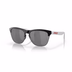 Oakley Frogskins Lite Sports Sunglasses Square Stylish Driving Frame Glasses - Black Lenses, Matte Black Frame
