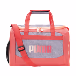 PUMA Kids' Evercat Transformation Duffel Bag Grey/Pink One Size