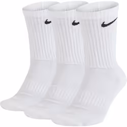 Nike Unisex Everyday Cushioned 3 Pairs Crew Socks - X-LARGE