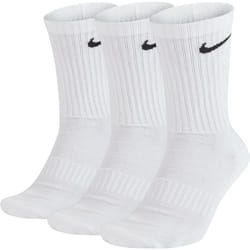 Nike Unisex Everyday Cushioned 3 Pairs Crew Socks - X-LARGE