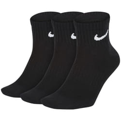 Nike Dry Cushion Everyday 3 Pairs Ankle Socks - Black, X-Large