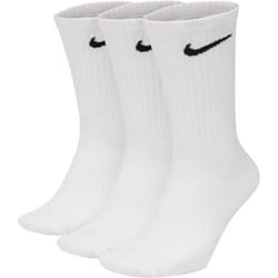 Nike Everyday Crew Socks (3 Pairs) White/Black M