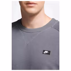 Nike Men's Optic Crewneck Fleece Tracksuit - Grey, S
