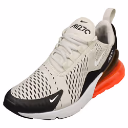 Nike Air Max 270 Mens Fashion Trainers in Black Light Bone - 8 UK