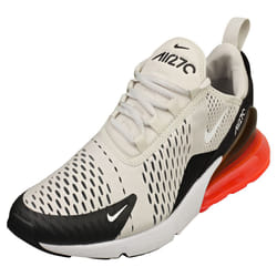 Nike Air Max 270 Mens Fashion Trainers in Black Light Bone - 8 UK