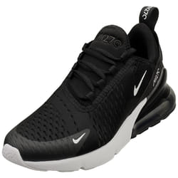 Nike Air Max 270 Kids Fashion Trainers in Black White - 5 UK